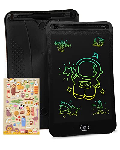 LCD-Schreibtablette, elektronisches Zeichenbrett mit 8,5 Zoll (21,9 cm), Grafiti-Tafel mit radierbarer Bildschirmsperre und wiederverwendbar, für Kindermalereien und Lernspielzeug von Genialba