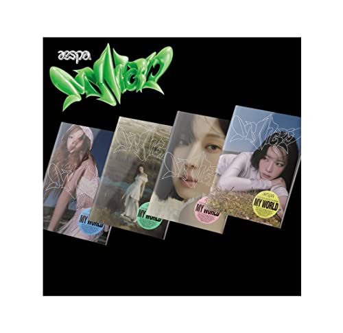 AESPA - 3rd Mini Album MY WORLD Intro ver. CD+Folded Poster (GISELLE ver, 1 Folded Poster) von Genie Music