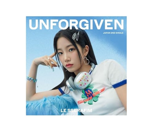 LE SSERAFIM - JAPAN 2nd Single UNFORGIVEN Solo Jacket Limited Edition (KAZUHA (BLUE) ver.) von Genie Music