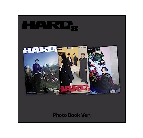 SHINee - HARD [Photo Book Ver.] Album+Folded Poster (3 ver. SET, 3 Folded Posters) von Genie Music