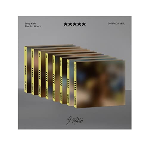 Stray Kids - 5-STAR [DIGIPACK VER.] 3rd Album+Pre-Order Benefit (8 ver. SET) von Genie Music