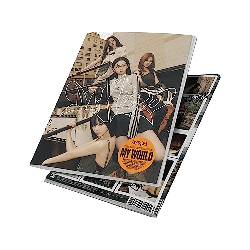 aespa - MY WORLD [Tabloid ver.] 3rd Mini Album+Folded Poster (CD Only, No Poster) von Genie Music
