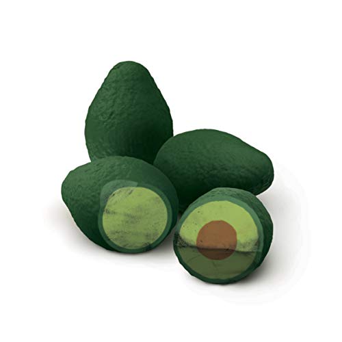 Genuine Fred Avocado Radiergummi, 4 Stück, Grün von Genuine Fred