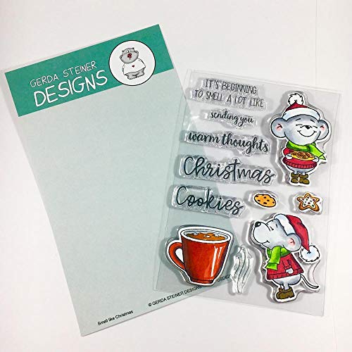 Gerda Steiner Designs, Smell Like Christmas 4x6 Clear Stamp Set von Gerda Steiner Designs