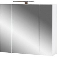 GERMANIA Spiegelschrank PESCARA 2754-84 weiß 76,0 x 23,0 x 71,0 cm von Germania