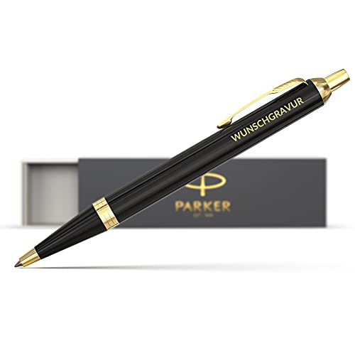 Parker IM personalisierter Kugelschreiber mit Gravur - Stift mit Gravur - Kugelschreiber personalisiert - personalisierte Geschenke für Papa Geschenk Weihnachten - Geschenke für Mama Weihnachten von Geschenkfreude