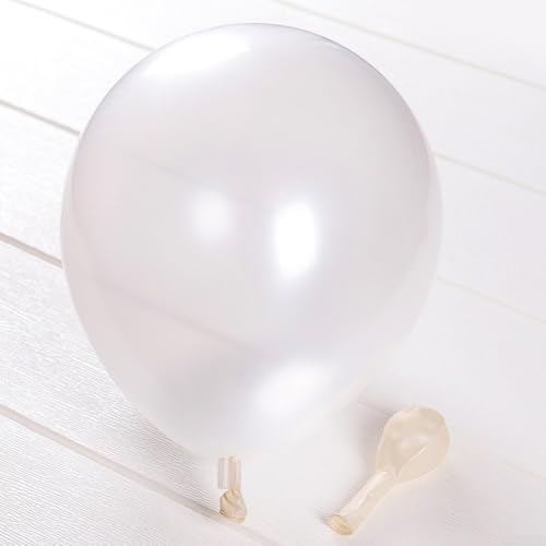 100 Zoll Latexballons, 24 cm Ballon für Party Hochzeit Geburtstag, 100/300 Stück, runder Ballon (3) von Getdoublerich