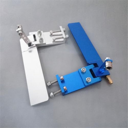 Getdoublerich RC Boot Aluminium Ruder wasserabsorbierender Tonabnehmer ideal für Elektro- und Gasmodelle (Blau, 95 mm) von Getdoublerich