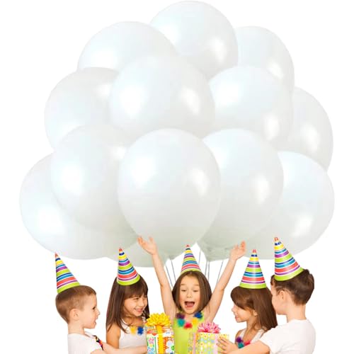 Geteawily 25,4 cm große Luftballons – dicke Luftballons, 25,4 cm Ballon-Set für Hochzeit, Abschlussfeier, Babyparty, Geburtstagsparty-Dekoration von Geteawily