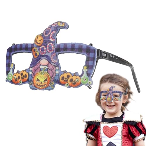 Geteawily Halloween-Fotobrillen,Halloween-Brillen für Kinder,Partyzubehör Kostümbrille Lustiges Design - Kostümzubehör, Gastgeschenke, Gläser für Kinder, Partyzubehör, Kostümzubehör, Spaß für die von Geteawily