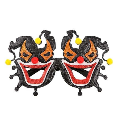 Geteawily Lustige Halloween-Brille, Halloween-Kostüm-Brille, -Partybrille für Erwachsene, kreatives -Design für Cosplay, von Geteawily