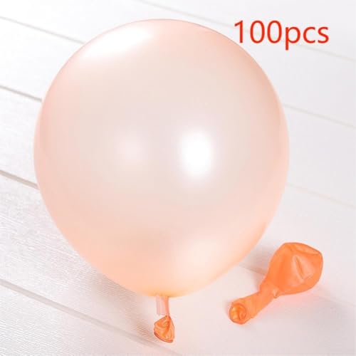 Festlicher Spaß mit Großpackungen von 25,4 cm runden Latexballons für Partys (100 Stück) von Gettimore