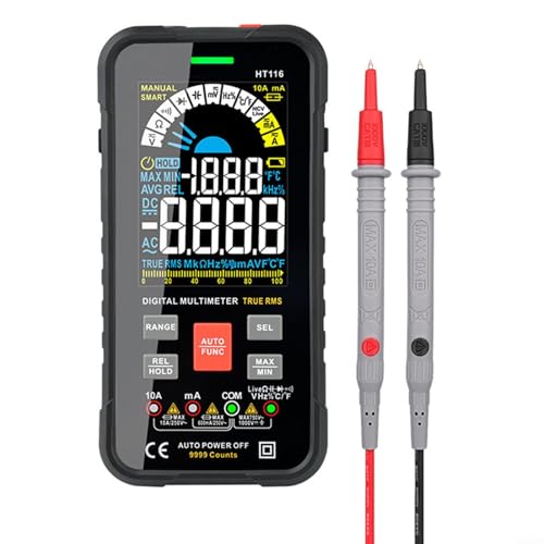 Professionelles Mess-Digitalmultimeter mit hoher Genauigkeit, Softcover-Schutz und Sicherungsbrennaufforderungsfunktion von Gettimore