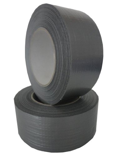 10 Rollen Klebeband Gewebeband Panzerband Panzertape 50m X 48mm silber von BDLLMDES