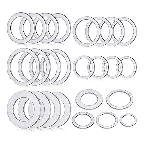 Ggnaxivs 20-Teiliges SäGeblattbuchsen-Set, SäGeblatt-Adapterring, SäGeblatt-DistanzstüCk, für SäGeblatt, Marmorblatt-Innenlochumwandlung, von Ggnaxivs