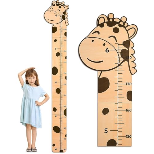 Growth Chart for Wall, PVC Growth Measuring Ruler, Wall Mounted Growth Chart, Animal Cartoon Growth Ruler, Playroom Height Chart, Classroom Growth Chart, Wall Height Record Ruler, Kids Growth Chart von Ghjkldha