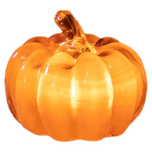 Light-Up Halloween Pumpkins | Festive LED Jack O'Lantern Decorations for Seasonal Celebrations | Beautifully Illuminated Pumpkins for Thanksgiving and Halloween | Perfect for Home and Kitchen Table von Ghjkldha