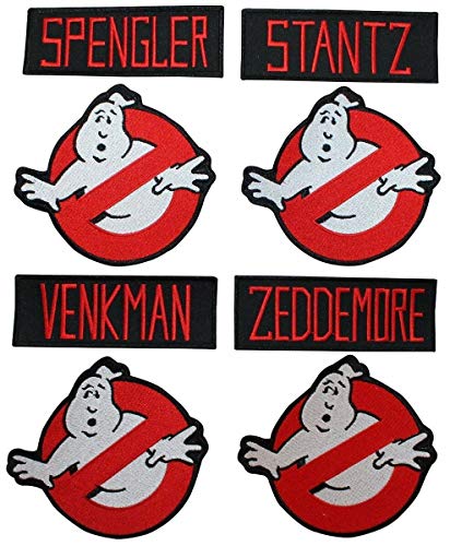 Ghostbusters Namensschilder & No Ghost Logo, 8 Stück von Ghostbusters