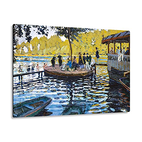 Giallobus - Giallopanel Art Board - Claude Monet - La grenouillère - MDF-Holz - 42X29,7 Giallobus - Giallopanel Art Board - Claude Monet - La grenouillère - MDF-Holz - 42X29,7 von Giallobus