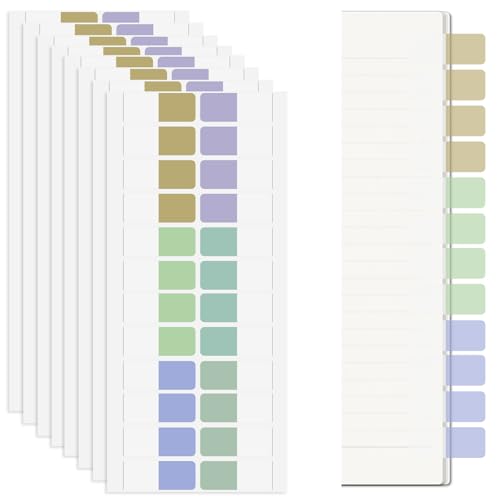 Giantree 192 Stück Haftstreifen Page marker, Sticky Notes Index Tabs Transparente Haftnotizen Klebezettel Haftmarker Annotating Tabsseitenmarker für Studieren Büro Schulplaner Memo von Giantree