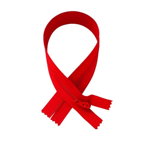 Roter 56 cm leichter Reißverschluss – geschlossener Nylon-Reißverschluss Nr. 3 Zähne, ideal für größere Taschen, Kleidungsreparaturen und Kissen Giddy Square Roter 56 cm leichter Reißverschluss – geschlossener Nylon-Reißverschluss Nr. 3 Zähne, ideal für größere Taschen, Kleidungsreparaturen und Kissen Giddy Square von Giddy Square