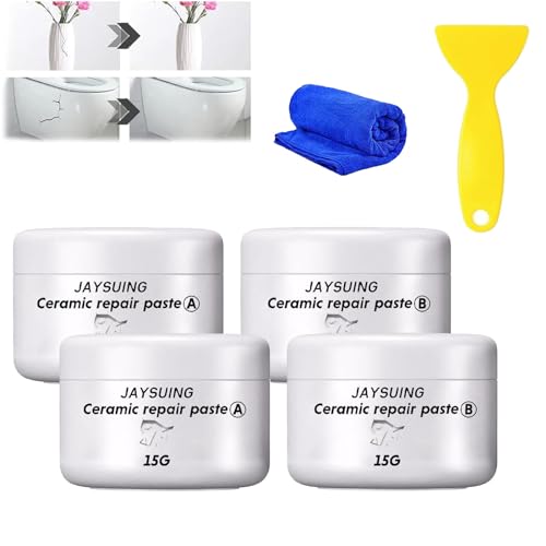 Tile Repair Paste - Ceramic Tile Repair Paste, Tile Repair Agent Glue, Ceramic Paste Tile Glue Strong Adhesive, Porcelain Tile Repair Agent Glue (2pcs-30g) von Gienslru