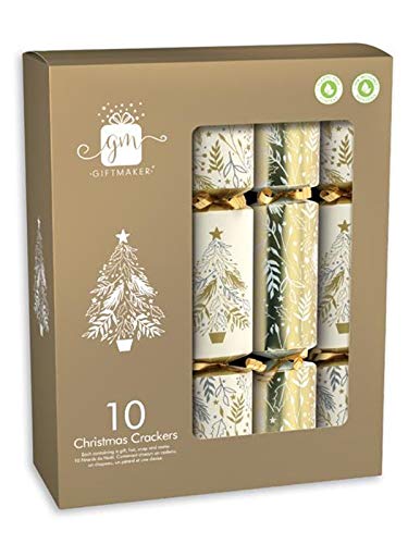 Gift Maker Knallbonbons, 25,4 x 30,5 cm, cremefarben und goldfarben, Papier, Gold und Creme von Gift Maker