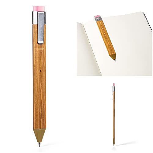 Pen Bookmark mit Tintennachfüllungen | Löschbarer Kugelschreiber und Lesezeichen 3-in-1 | Neuheitsstift mit Tinte und Radiergummi | Seitenmarkierung | Buchmarker | Seitenhalter-Clip von Gifts for Readers & Writers