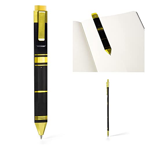 Pen Bookmark mit Tintennachfüllungen | Löschbarer Kugelschreiber und Lesezeichen 3-in-1 | Neuheitsstift mit Tinte und Radiergummi | Seitenmarkierung | Buchmarker | Seitenhalter-Clip von Gifts for Readers & Writers