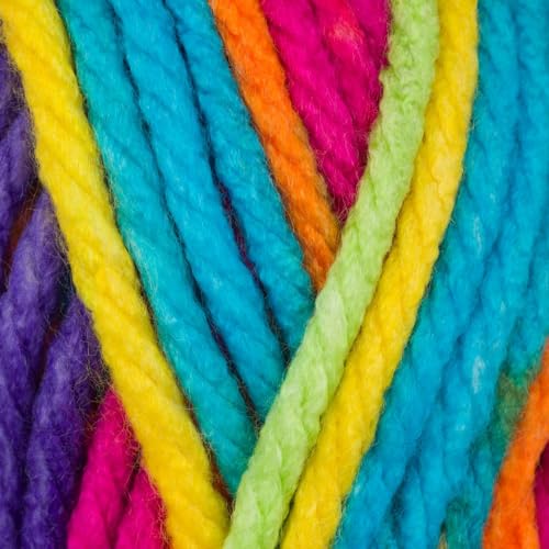 Stylecraft 3213142 Merry Go Round XL Rainbow (3142) Garn, 100 g von Giftz Galore