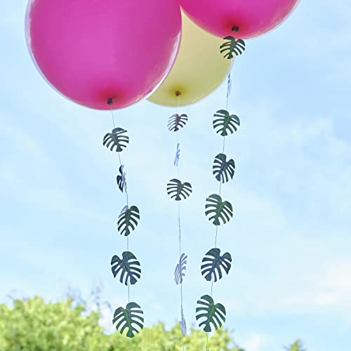 Ginger Ray Hawaiian Tiki Palm Balloon Dekoration, Mehrfarbig von Ginger Ray