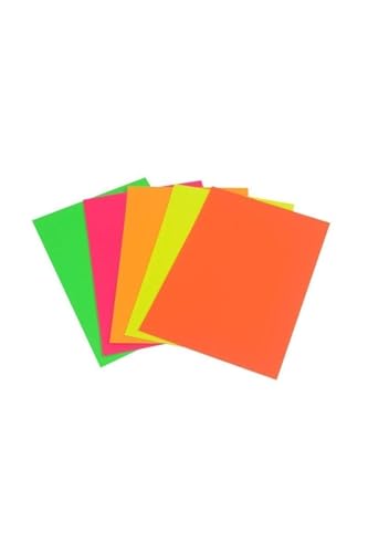 Gipta 62765 Papier 5X20 farbig 100 Lü Neon A4 1530 von Gıpta