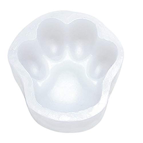 Giwnhvx Katzen Klaue Silikon Kuchen Form Hunde Klaue Gelee Pudding Schleifmittel DIY Kerze Epoxid Form Acht Katzen Schablone B von Giwnhvx