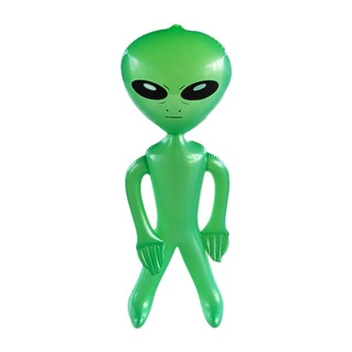 Aufblasbare Alien Halloween Aufblasbarer Alien | 90cm Aliens Aufblasbares Spielzeug | Lebendiger Aufblasbarer Alien Ballon | Alien Theme Für Kinder Geburtstagsparty Deko von Giwuence