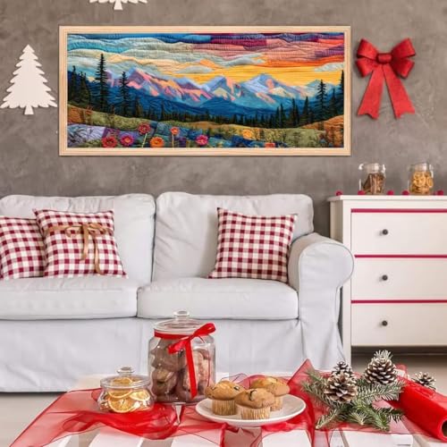 5D Diamond Painting Großes XXL, Diamant Painting Abstrakte Kunst Diamond Art Erwachsene Full Eckige Steine DIY Diamant Kunst Malerei Stickerei Set Kreuzstich, für Home Wand Dekor 100x200 cm L-59 von Giyuco