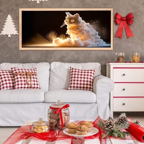 5D Diamond Painting Großes XXL, Diamant Painting Zusammenfassung Diamond Art Erwachsene Full Eckige Steine DIY Diamant Kunst Malerei Stickerei Set Kreuzstich, für Home Wand Dekor 100x200 cm L-58 von Giyuco