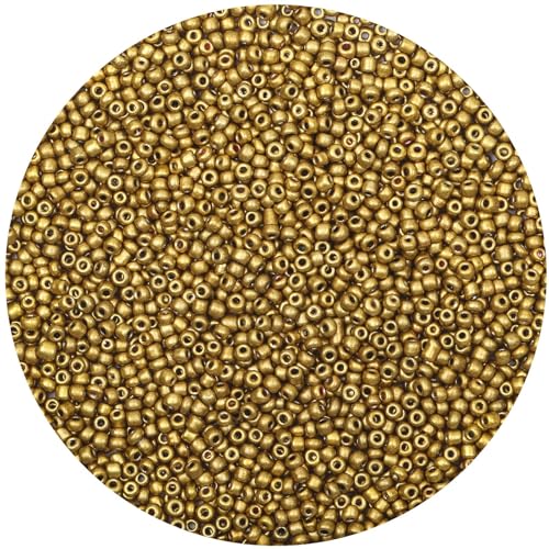 2mm Glasperlen für Armbänder, 10000 Stück Rocailles Perlen für Schmuckherstellung, Metallisch Round Kleine Perlen für DIY Halskette Ohrring Schlüsselanhänger 2mm Glasperlen für Armbänder, 10000 Stück Rocailles Perlen für Schmuckherstellung, Metallisch Round Kleine Perlen für DIY Halskette Ohrring Schlüsselanhänger von Gkelaly