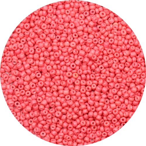 3mm Glasperlen für Armbänder, 5000 Stück Rocailles Perlen für Schmuckherstellung, Hellrot Perlen Round Kleine Perlen für DIY Halskette Ohrring Schlüsselanhänger 3mm Glasperlen für Armbänder, 5000 Stück Rocailles Perlen für Schmuckherstellung, Hellrot Perlen Round Kleine Perlen für DIY Halskette Ohrring Schlüsselanhänger von Gkelaly