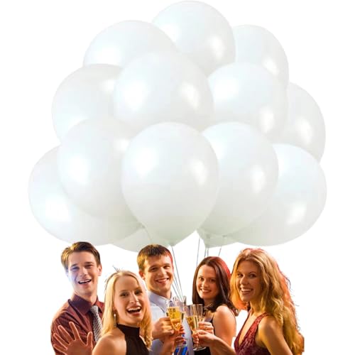 Gkumgwo Latex-Luftballons, 25,4 cm, matte Luftballons für Geburtstag, Hochzeit, Babyparty, Abschlussfeier, Dekoration, 25,4 cm von Gkumgwo