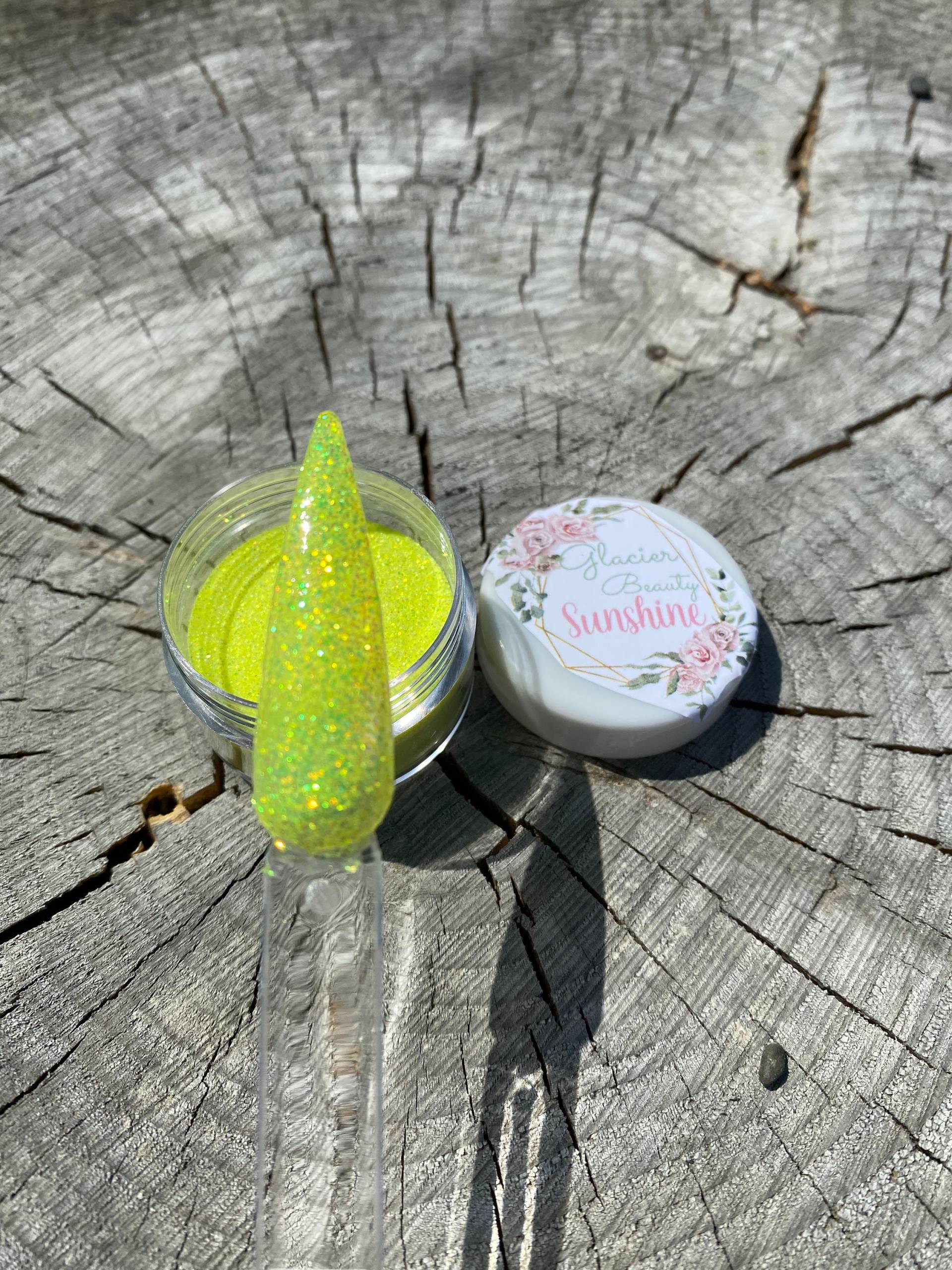 Sunshine Dip Powder/Dip Nails/Dip Powder/Nail/Mani/Acrylic Nails von GlacierBeautyNail