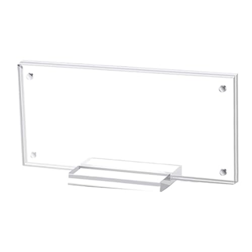 Acryl Bill Display Ständer Währungs Ticket Schutz Dollar Schein Display Ständer Klare Acryl Vitrine Für Währungen von Glanhbnol