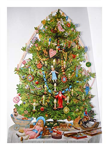 EF 7195 Tannenbaum Christbaum Weihnachten Glanzbilder Posiebilder Deko 827 von Glanzbilder