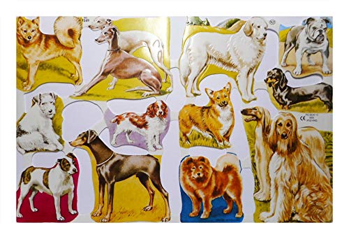 Glanzbilder 1549 Hund Hunde Wolf Dackel Galgo Posiebilder Deko Mamelok 143 von Glanzbilder