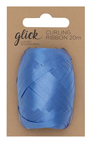 Glick Indigo Blue Ringelband, Ringelband Indigo Blue für Geschenkverpackungen, Kunst und Handwerk, Indigo Blue Ringelband von Glick