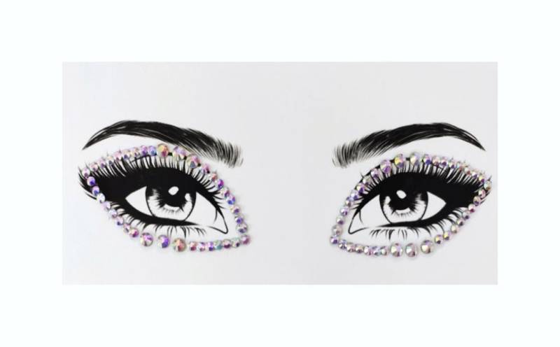 Mgb Self Klebende Eye Gems/ Festival Edelsteine/Aufkleber/ Party Juwelen Strass von GlitterboutiqueGB