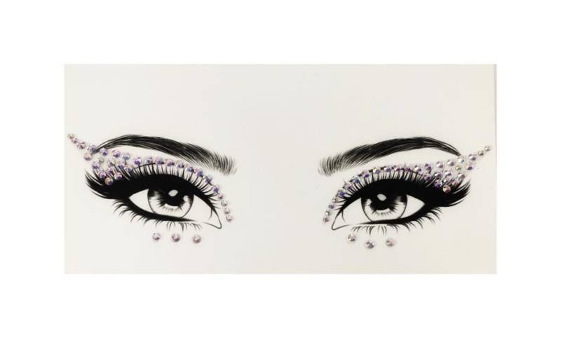 Mgb Selbstklebende Eyeliner/Gesichtsjuwelen/Partydekoration von GlitterboutiqueGB