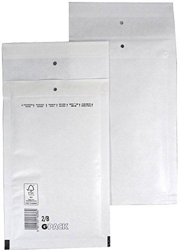 1200 Luftpolsterumschlag Luftpolstertasche Versandtasche 2/B 140x225 mm von Global Pack