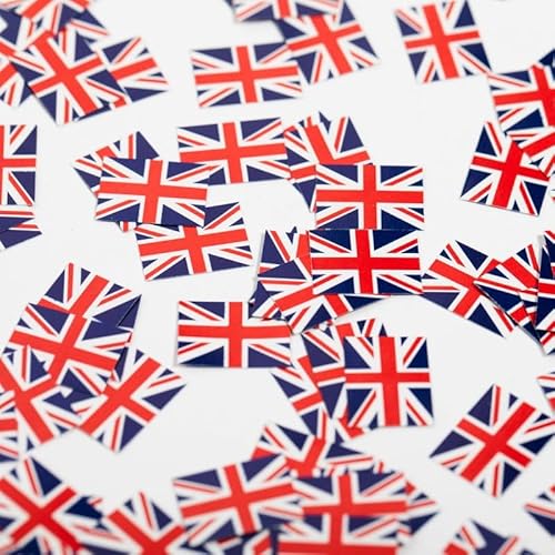 Tisch Konfetti England Großbritannien 150 Stück Union Jack von Globos