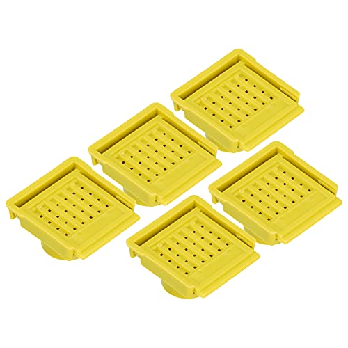 Glomora Beehive Vent, leichtes ABS-Imkereiwerkzeug für eine bessere Verwaltung von Bienenstöcken, geeignet für Imker (Yellow) von Glomora