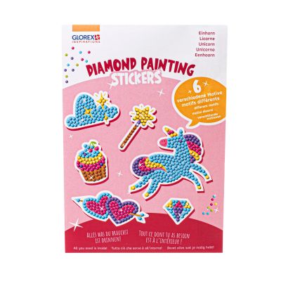 Diamond Painting Sticker Einhorn von Glorex